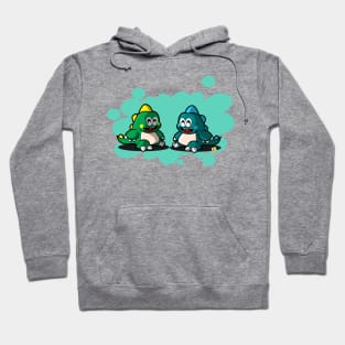 Bubbles and dragons Hoodie